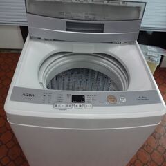 ID 017573　洗濯機　アクア　45K　２０１８年製　AQRW-S45E ID 017573 洗濯機 アクア 45K 2018年製 AQRW-S45E
