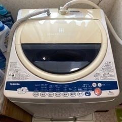 洗濯機使用可能6Kg ポンプ付き