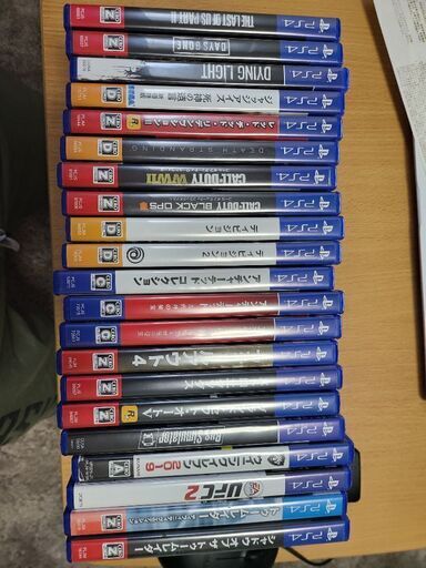 PS4 ゲームソフト（19作品）