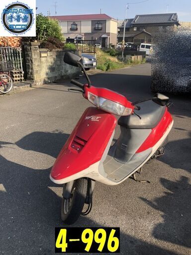 お取引頂きました。愛知県公安委員会許可業者(オートバイ商)☆GARAGE-ECO千音寺☆スタンドアップタクトAF24赤　4-996名古屋市中川区より!!
