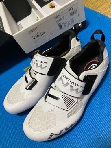 NORTH WAVE TRIBUTE 2 トライアスロン　ロードバイク　ビンディングシューズ　41