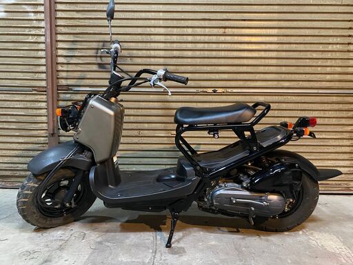 ズーマーAF58ガンメタリック塗装