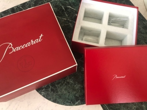 Baccarat バカラのグラス二個セット