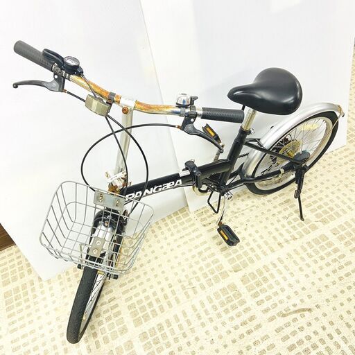 6/30PANGAEA 自転車 20インチ 折りたたみ ブラック