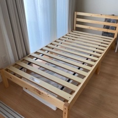 福岡市博多区　引き取り限定　ニトリ シングルすのこベッド