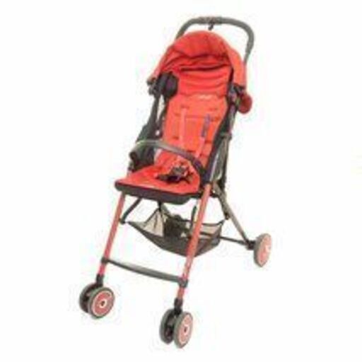 【リサイクル市場エコ伊川谷】Combi コンビ ベビーカー F2plus AD-300 ハイシート 軽量 バギー ライジングレッドです!【取りに来られる方限定】