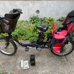 2015モデル、20インチ 子供乗せ 12Ah電動自転車 Panasonic