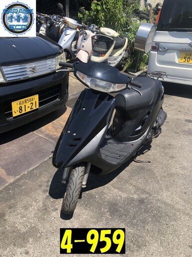 お取引頂きました。愛知県公安委員会許可業者(オートバイ商)☆GARAGE-ECO千音寺☆スーパーディオAF27黒　4-959名古屋市中川区より!!