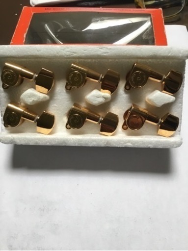 エレキギター用ペグ(右用片連)Schaller M6GL エレキギター用ペグ(右用片連)Schaller M6GL