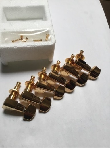 エレキギター用ペグ(右用片連)Schaller M6GL エレキギター用ペグ(右用片連)Schaller M6GL