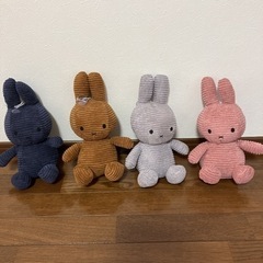 ミッフィー　コーデュロイ　ぬいぐるみ　新品　未使用