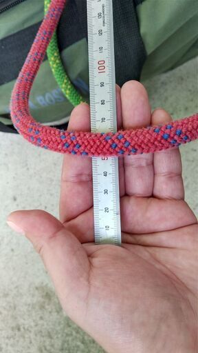 高所作業用 登山用ロープ 10㎜2本