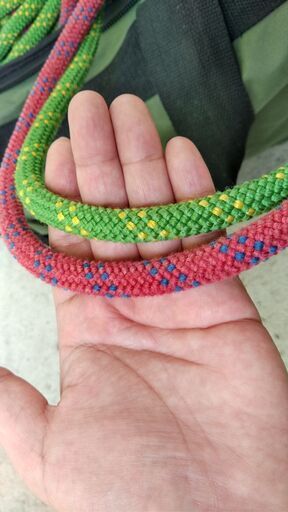 高所作業用 登山用ロープ 10㎜2本