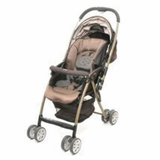 【リサイクル市場エコ伊川谷】Aprica アップリカ 両対面 カルーンプラス 92561 両対面 洗濯済 ケイトブラウン ベビーカー【取りに来られる方限定】