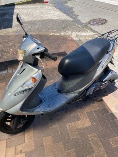 中古バイク　125cc  アドレス