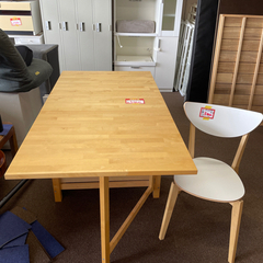 テーブル&椅子セット❗️折りたたみテーブル❗️引出し付き❗️