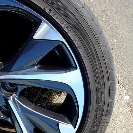 オープニングセール】 180系オーリス dB 純正ホイール+ADVAN 180系