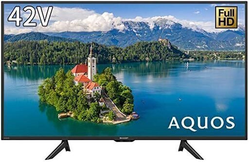 【新品未開封】シャープ 42V型 フルハイビジョン 液晶 テレビ AQUOS USB外付けHDD対応 2T-C42BE1