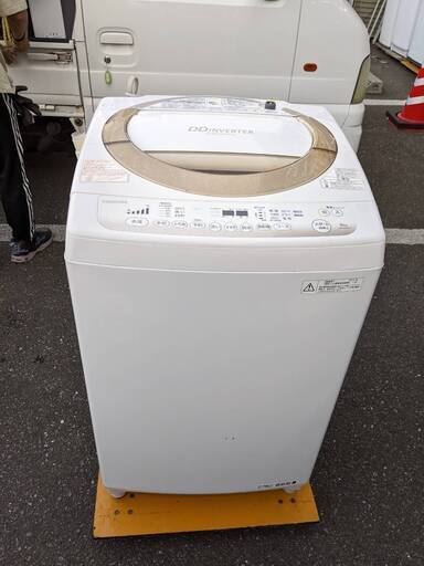 洗濯機 東芝 AW-8D2 2015年 8kg【3ヶ月保証★送料に設置込】自社配送時代引き可※現金、クレジット、スマホ決済対応※