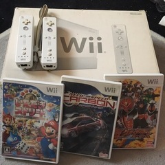 Nintendo Wii RVL-S-WD   本体+リモコン2...