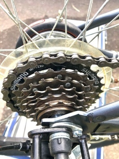 あさひ24インチ外装6段ハブダイナモオートライトサークルロック