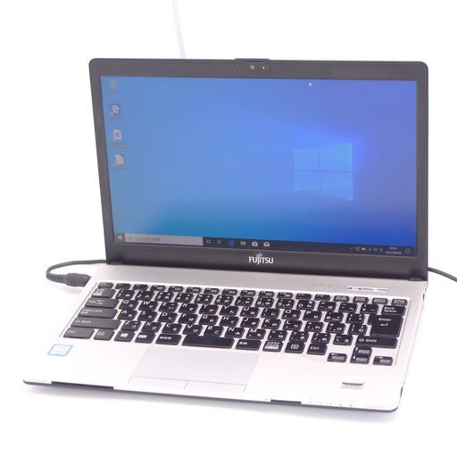 中古良品 新品SSD 日本製 13.3型 ノートPC 富士通 S937/R 第7世代Core i5 8GB DVDRW 無線 Bluetooth カメラ Win10 Office