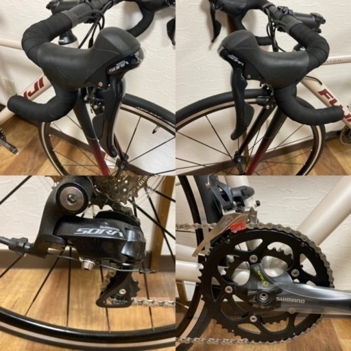 未使用品 FUJI フジ NAOMI ナオミ カーボンフォーク ロードバイク小さめ