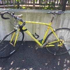 ロードバイク　ルイガノ(黄色)