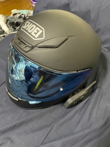 shoei z7 マットブラック ミラーシールド付き