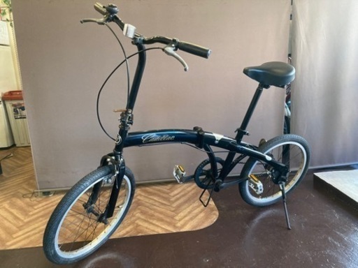 自転車 【キャデラック】20インチ 折りたたみ自転車
