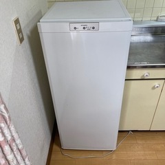 三菱ノンフロン冷凍庫　121L MF-U12N-W