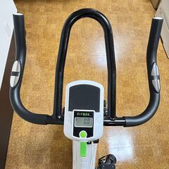 使用回数少 FITBOX フィットボックス FBX-002W_01 スピンバイク フィットネスバイク エクササイズバイク