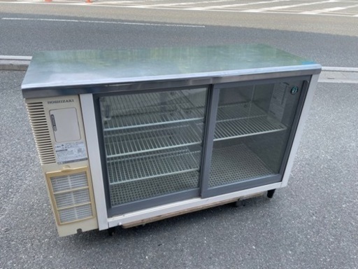 ☆中古品 ホシザキテーブル形冷蔵ショーケース RTS-120STB1 2009年 120ｘ450ｘ800ｍｍ 動作問題なし☆