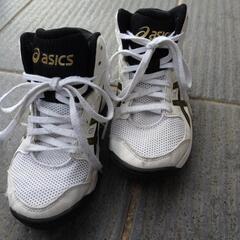 【お値下しました】asics バッシュ 19cm バスケットシューズ