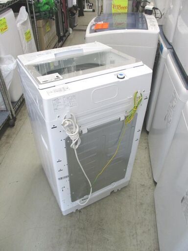 美品 洗濯機 6.0kg 2021年製 NTR60 ニトリ 幅56.5cm ホワイト 高年式