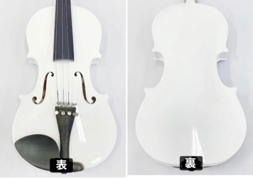 白いバイオリン ① 4/4 Hallstatt ハルシュタット V-12/WH バイオリン