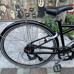 【2505】シティ　ルイガノ　27インチ　サドル新品　20,400円（防犯・税込）