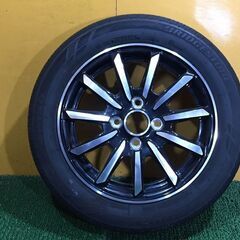 No.855 ホンダ　純正 アルミホイール 14×4.5J 4穴 PCD100＋40 タイヤ付
