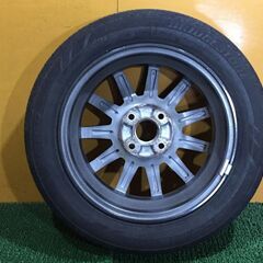 No.855 ホンダ　純正 アルミホイール 14×4.5J 4穴 PCD100＋40 タイヤ付