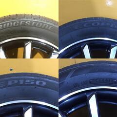 No.855 ホンダ　純正 アルミホイール 14×4.5J 4穴 PCD100＋40 タイヤ付