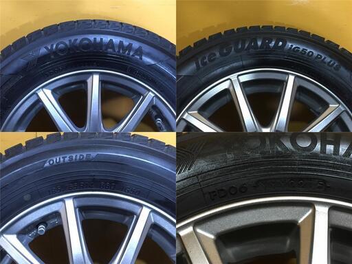 No.856 ヨコハマ アイスガード 最高 IG50 plus 185/65R14 2015年製  