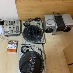 DJ ターンテーブルセット