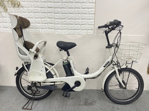 お買い得!ブリヂストンビッケ 子供乗せ電動自転車 シート付き
