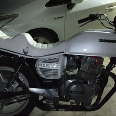 【ネット決済】CB250T ホーク　キックあり　6速　逆車