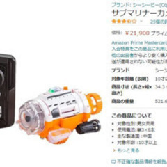 【ネット決済】シーシーピー(Ccp)サブマリナーカメラ（水中カメラ）