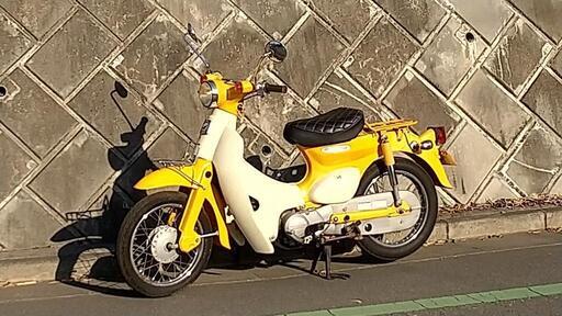 ホンダ  リトルカブ 黄色 タイヤ、バッテリー新品 エンジン好調 通勤通学などに