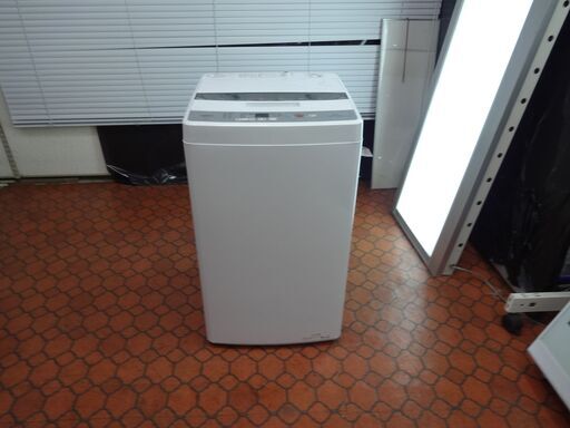 ID 015623 洗濯機 アクア 5K ２０２１年製 AQW-H54（W)