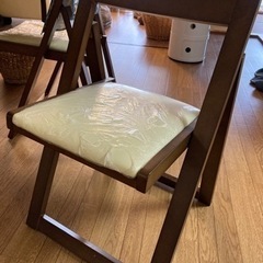 ダイニング椅子(折り畳み式)
