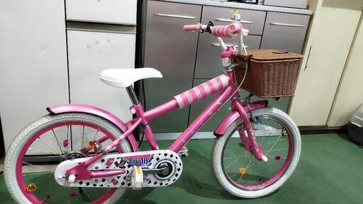 18インチ女の子用自転車　美品