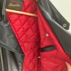 Freedom  希少　ライダース　革ジャン　ダブル　